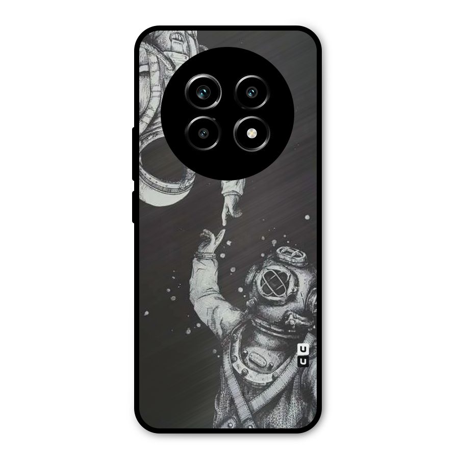 Space Meeting Metal Back Case for Realme 14 Pro Lite