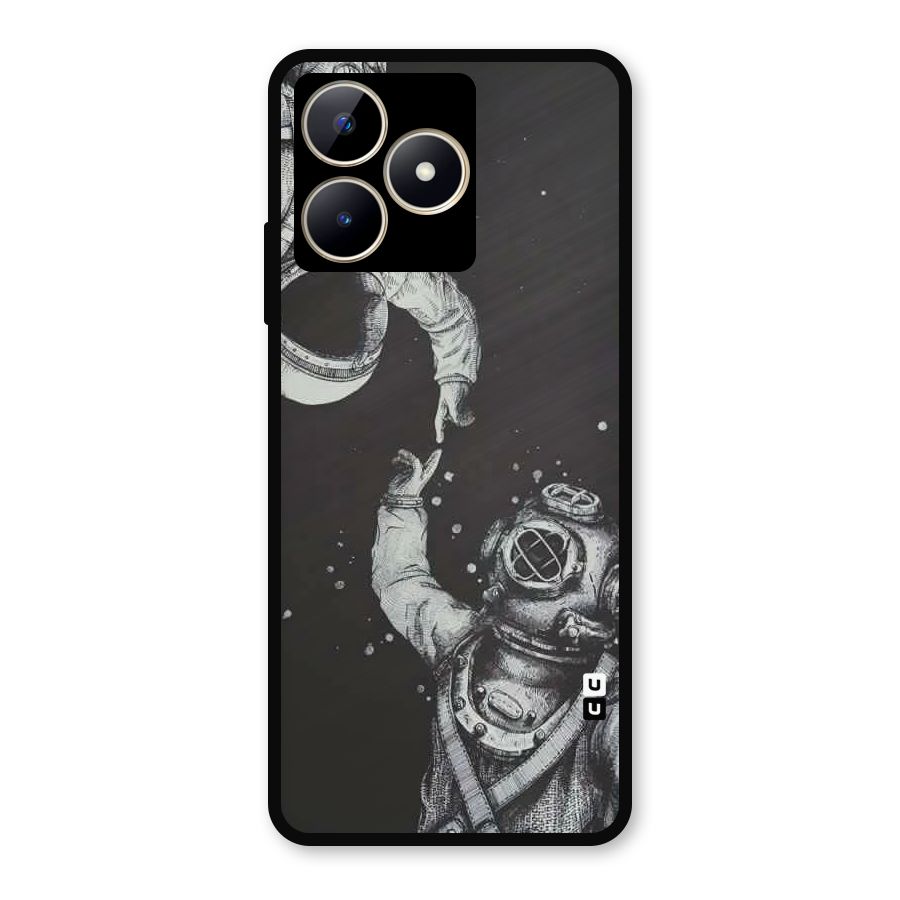 Space Meeting Metal Back Case for Realme C53