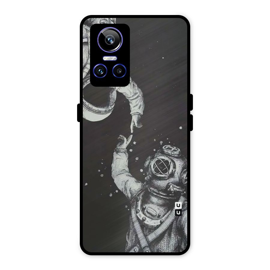 Space Meeting Metal Back Case for Realme GT Neo 3