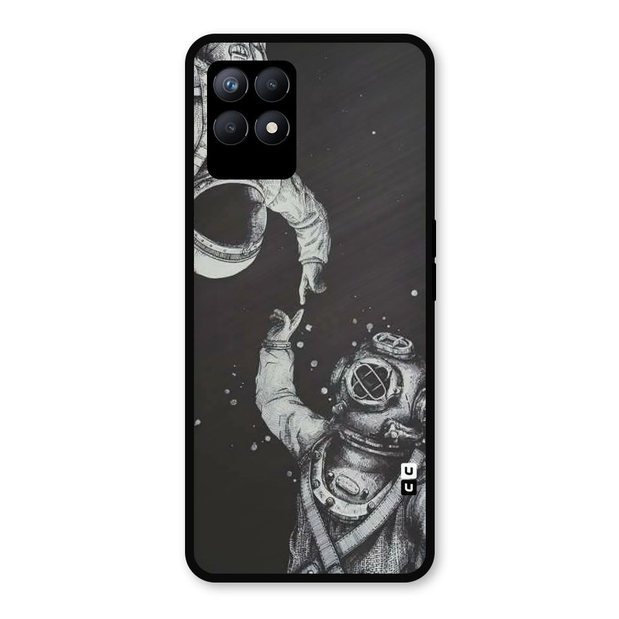 Space Meeting Metal Back Case for Realme Narzo 50