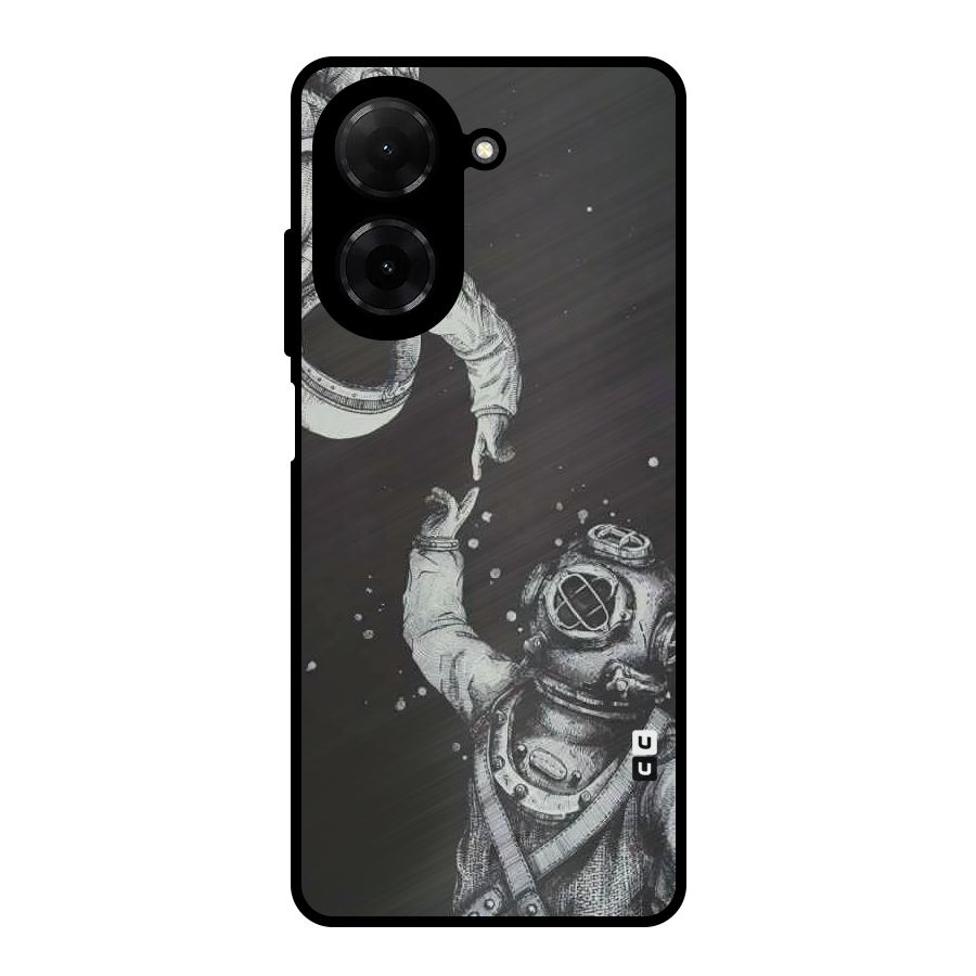 Space Meeting Metal Back Case for Redmi A5 4G