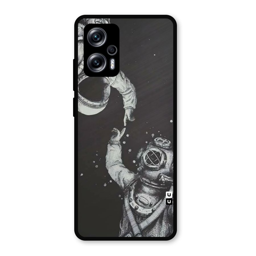 Space Meeting Metal Back Case for Redmi K50i