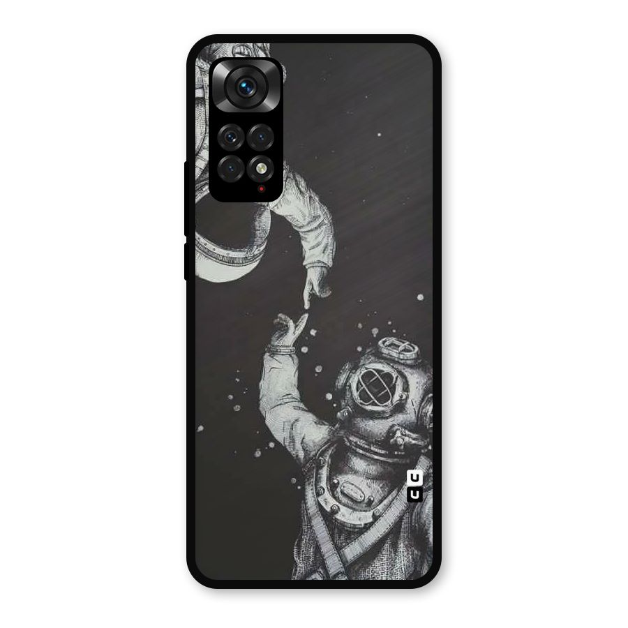 Space Meeting Metal Back Case for Redmi Note 11s