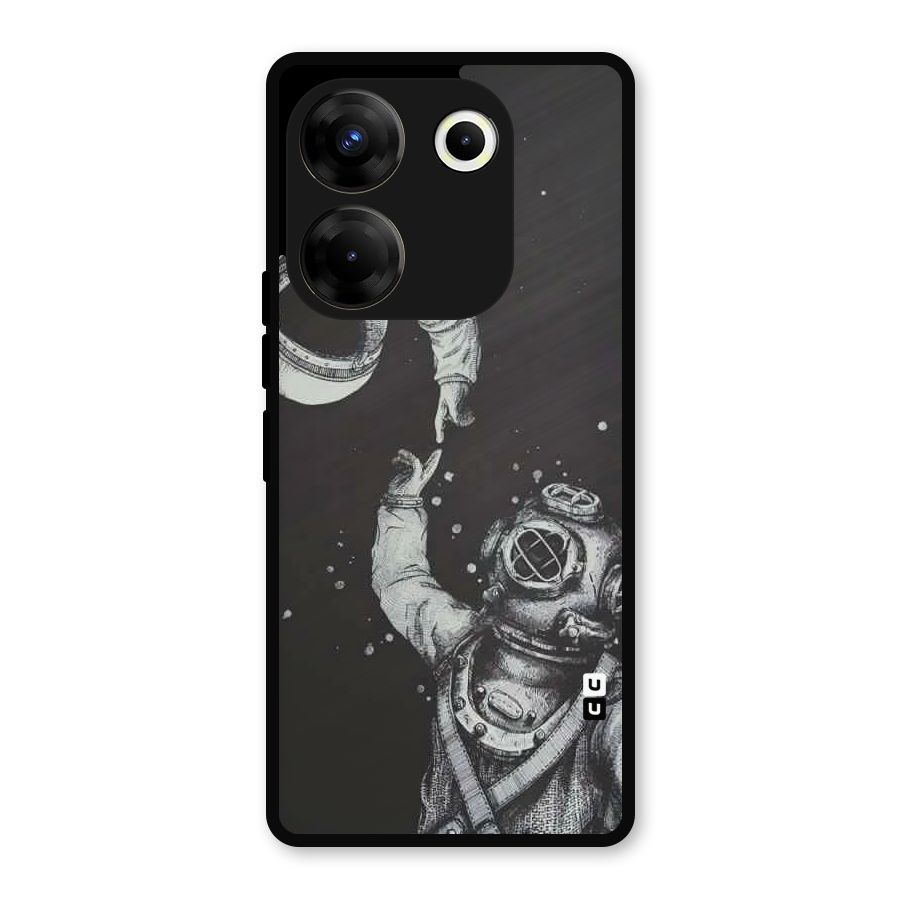 Space Meeting Metal Back Case for Tecno Camon 20 Pro