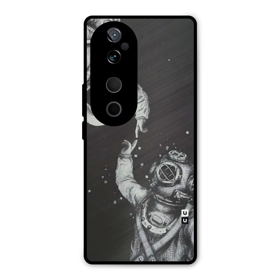 Space Meeting Metal Back Case for Vivo T3 Ultra