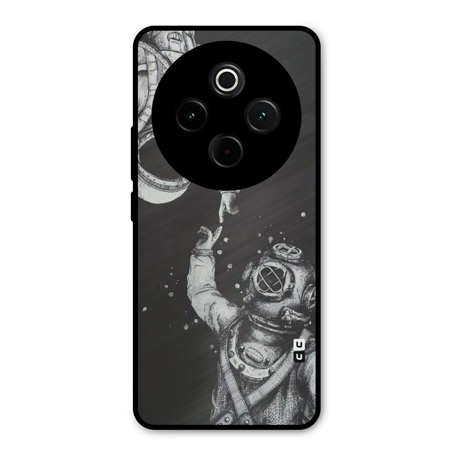 Space Meeting Metal Back Case for Vivo T4