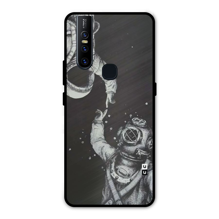 Space Meeting Metal Back Case for Vivo V15