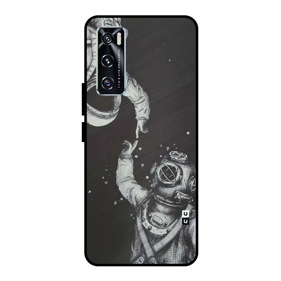 Space Meeting Metal Back Case for Vivo V20 SE