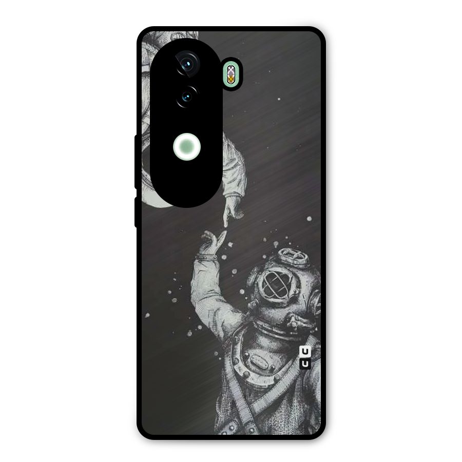 Space Meeting Metal Back Case for Vivo V40e