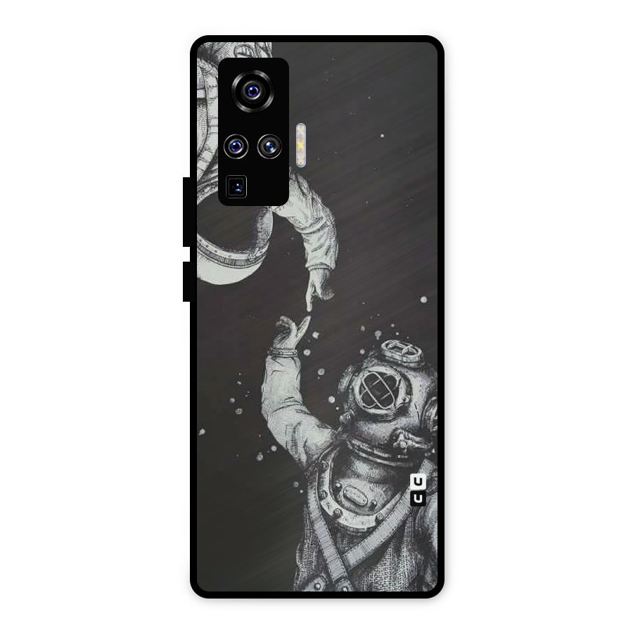 Space Meeting Metal Back Case for Vivo X50 Pro
