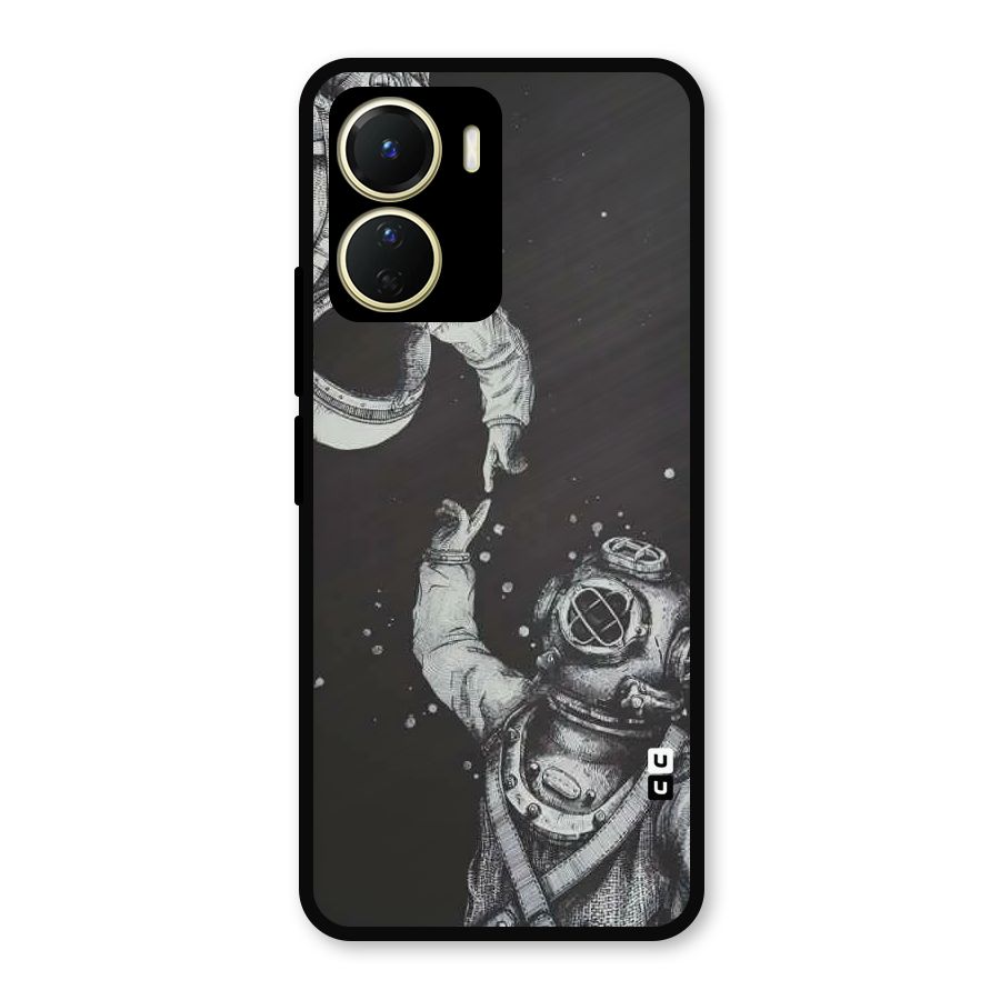 Space Meeting Metal Back Case for Vivo Y16