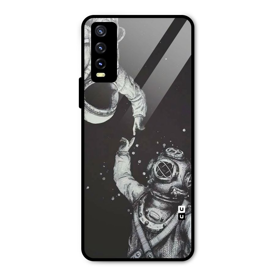 Space Meeting Metal Back Case for Vivo Y20g