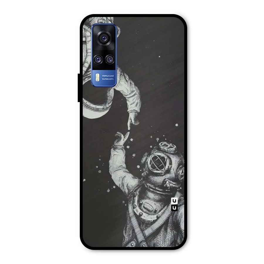 Space Meeting Metal Back Case for Vivo Y31
