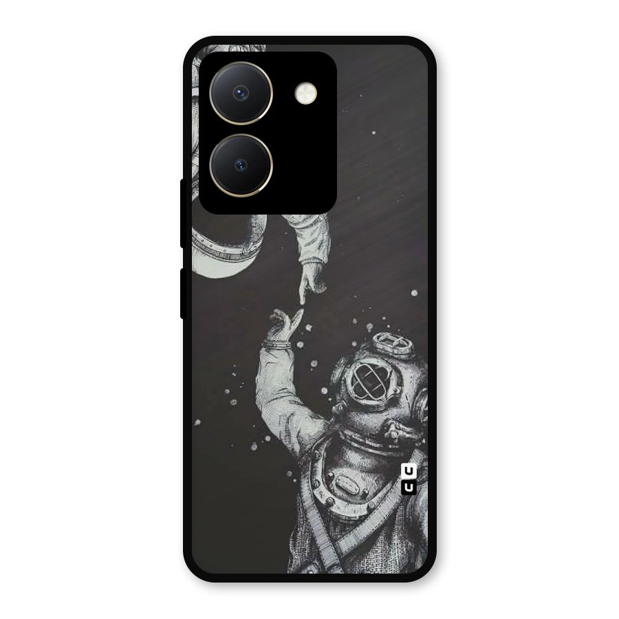 Space Meeting Metal Back Case for Vivo Y36