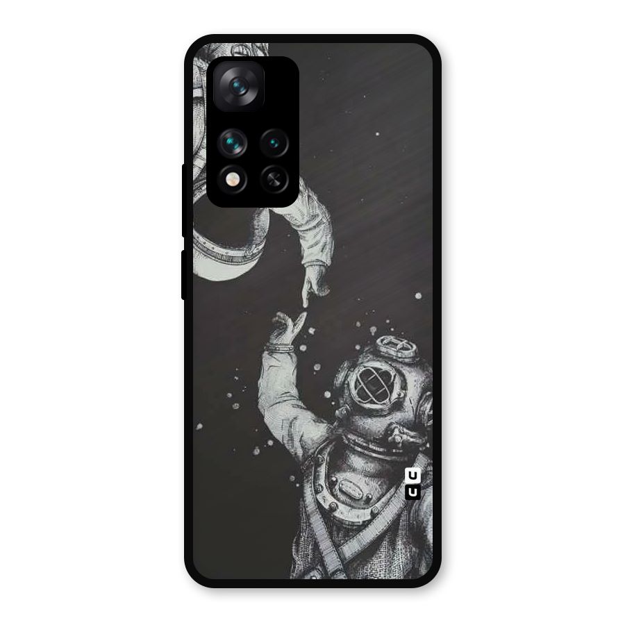 Space Meeting Metal Back Case for Xiaomi 11i 5G