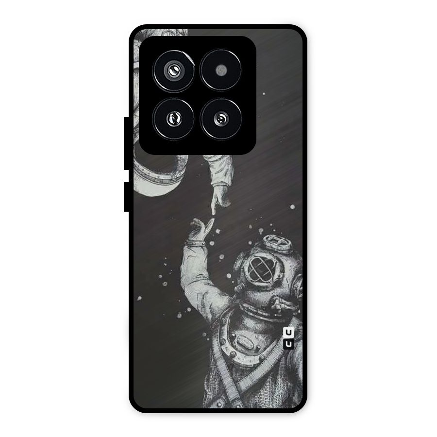 Space Meeting Metal Back Case for Xiaomi 14 Pro