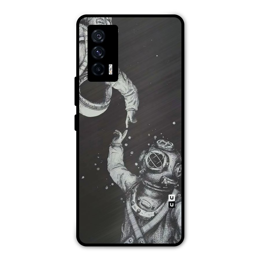 Space Meeting Metal Back Case for iQOO 7 5G