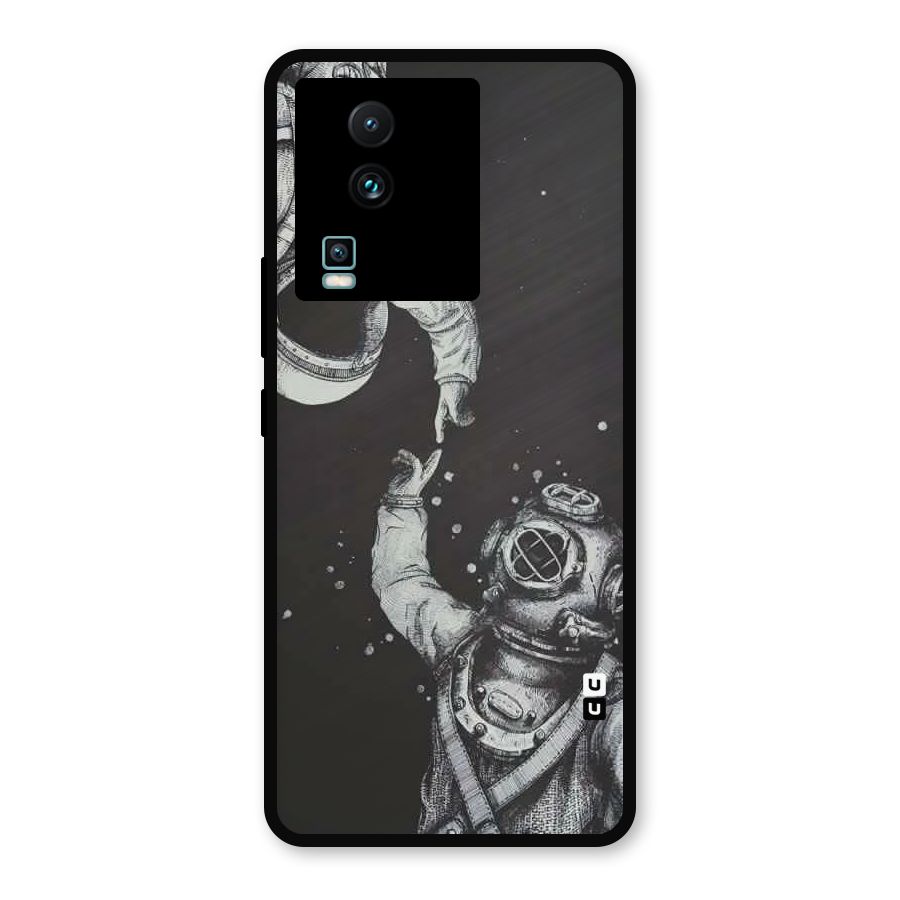 Space Meeting Metal Back Case for iQOO Neo 7 Pro