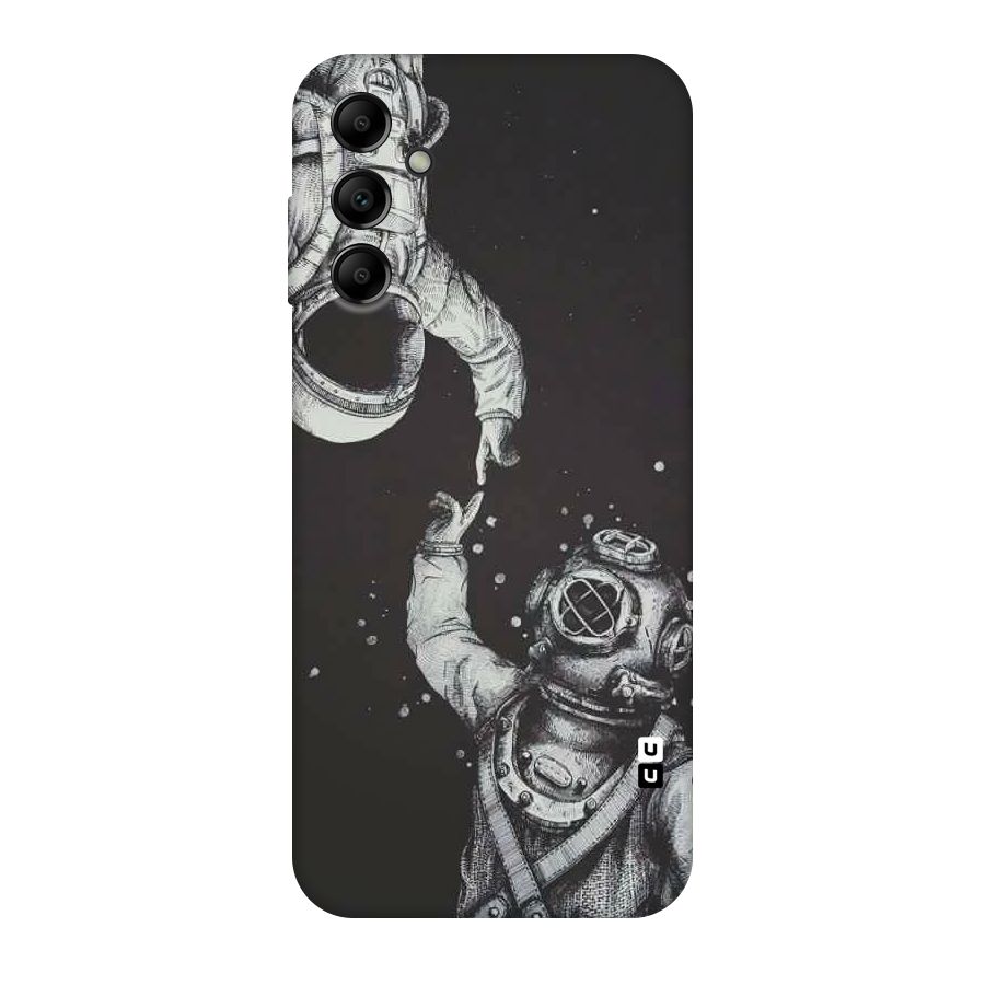 Space Meeting Original Polycarbonate Back Case for Galaxy A14 5G