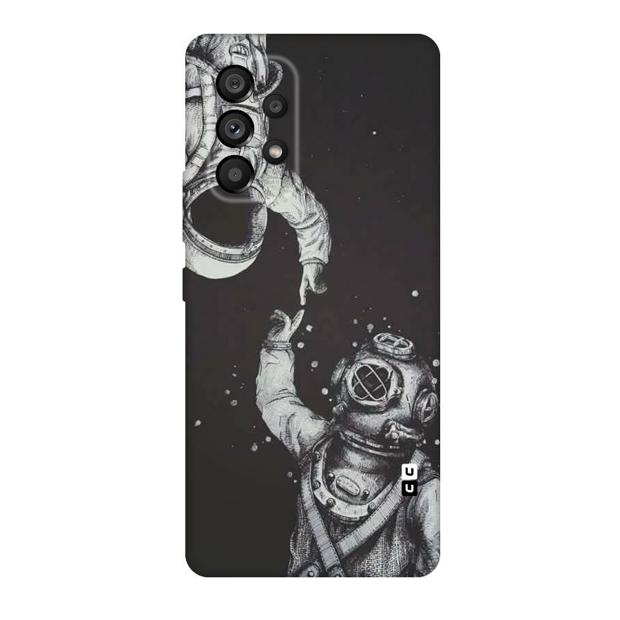 Space Meeting Original Polycarbonate Back Case for Galaxy A53 5G