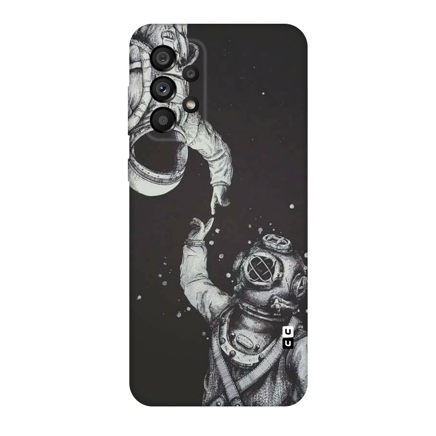 Space Meeting Original Polycarbonate Back Case for Galaxy A73 5G