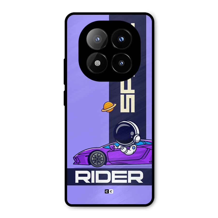 Space RIder Metal Back Case for Redmi Note 14 Pro Plus 5G