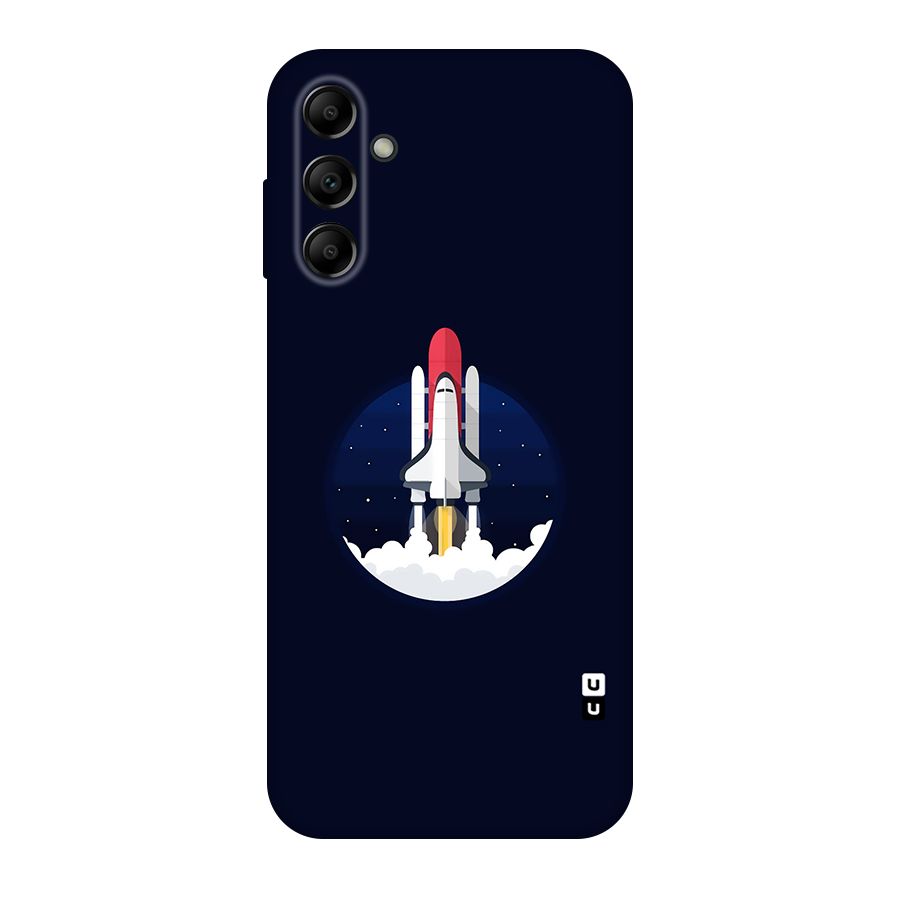 Space Rocket Minimal Original Polycarbonate Back Case for Galaxy A14 5G