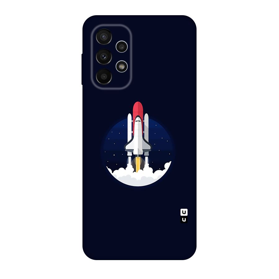 Space Rocket Minimal Original Polycarbonate Back Case for Galaxy A23