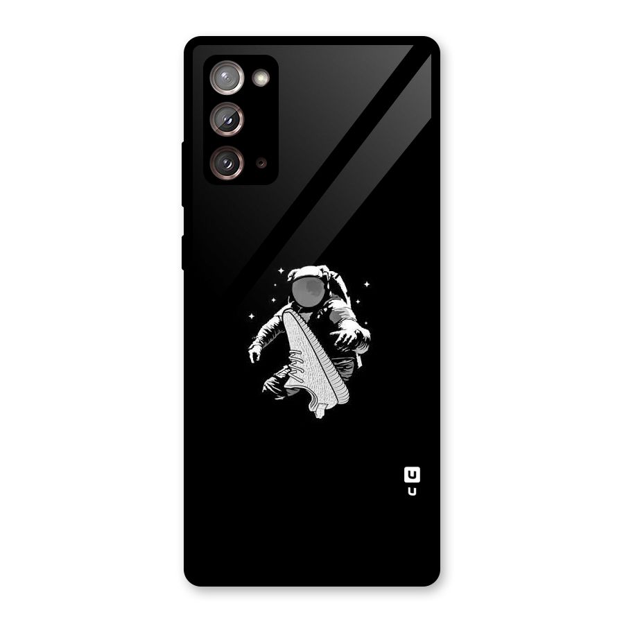 Space Shoe Glass Back Case for Galaxy Note 20