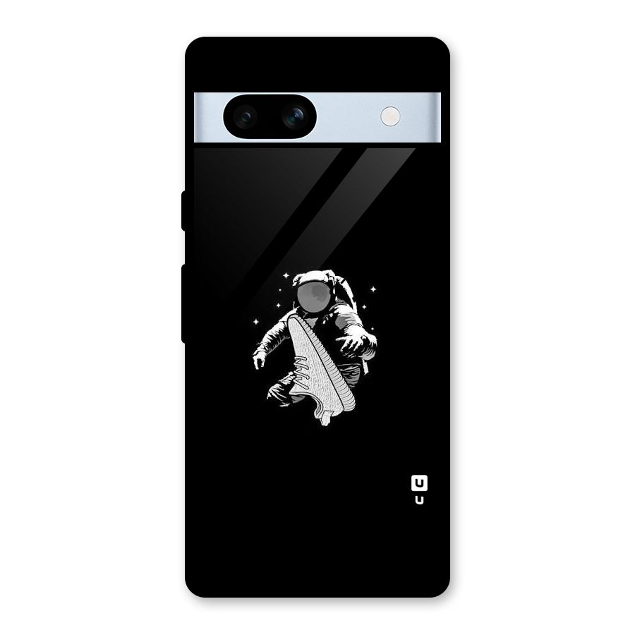 Space Shoe Glass Back Case for Google Pixel 7a