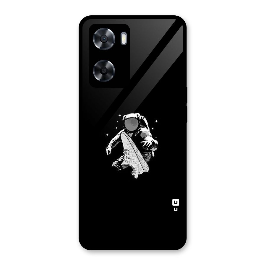 Space Shoe Glass Back Case for OnePlus Nord N20 SE