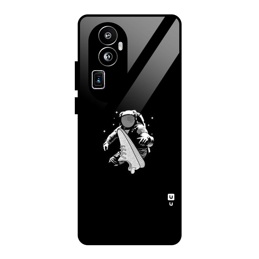 Space Shoe Glass Back Case for Oppo Reno10 Pro Plus