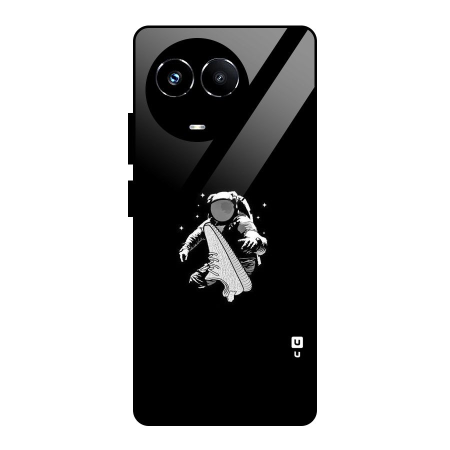 Space Shoe Glass Back Case for Realme Narzo 60X