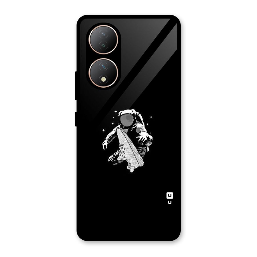 Space Shoe Glass Back Case for Vivo Y100A