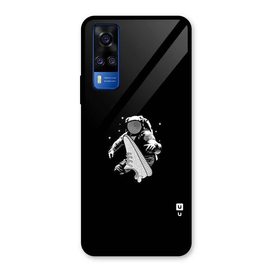 Space Shoe Glass Back Case for Vivo Y31