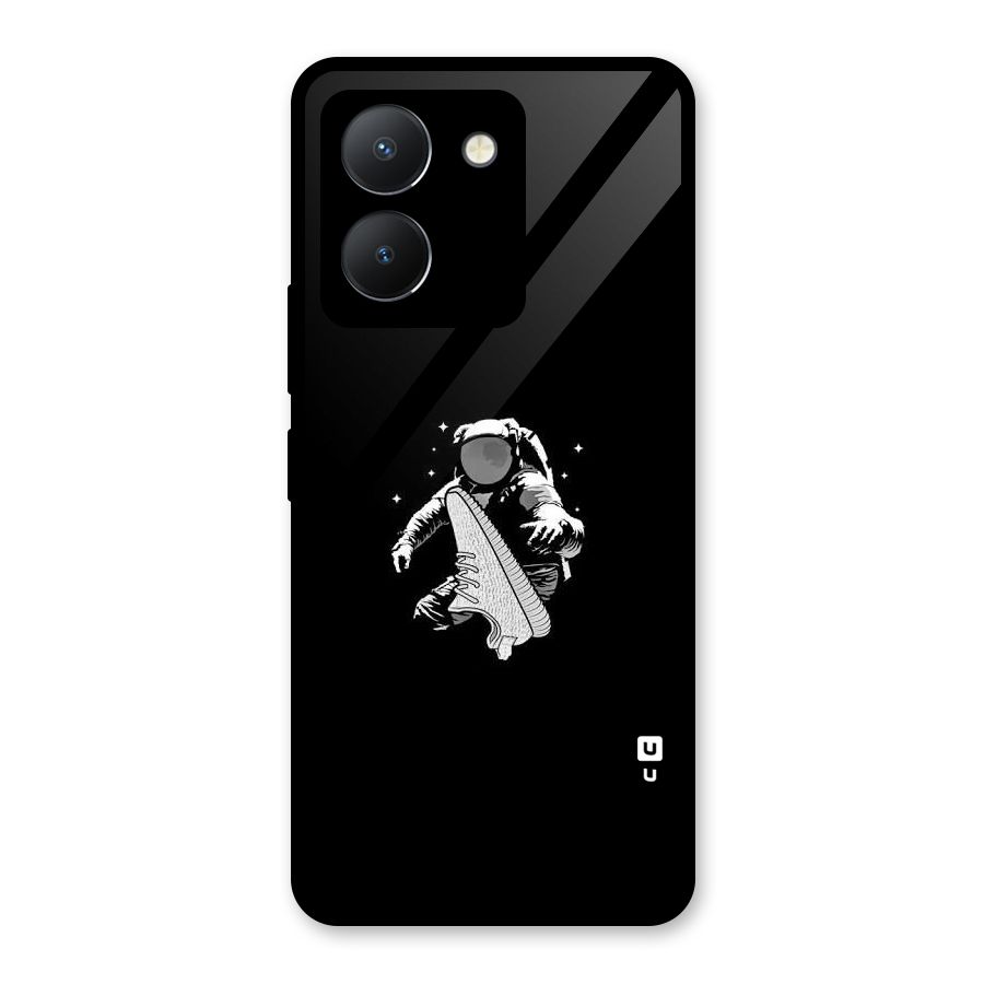 Space Shoe Glass Back Case for Vivo Y36
