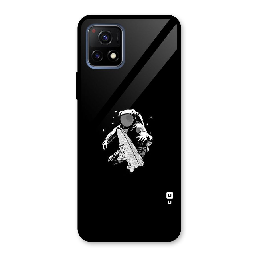 Space Shoe Glass Back Case for Vivo Y72 5G