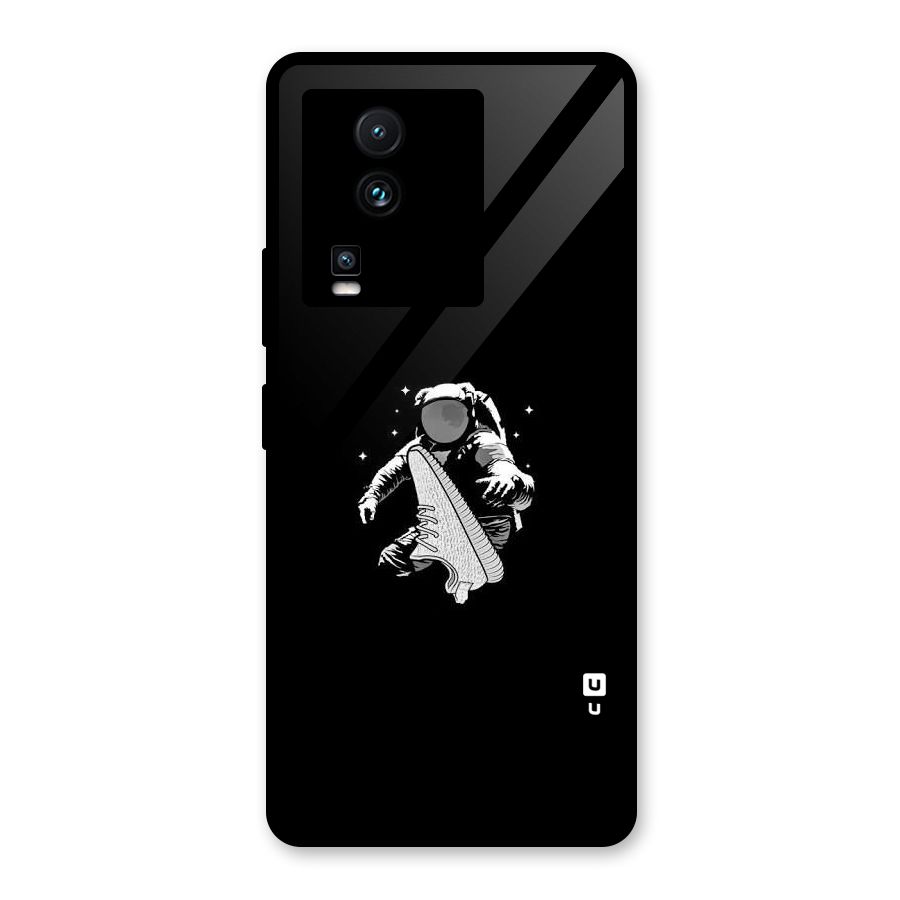 Space Shoe Glass Back Case for Vivo iQOO Neo 7