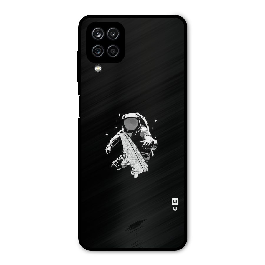 Space Shoe Metal Back Case for Galaxy A12