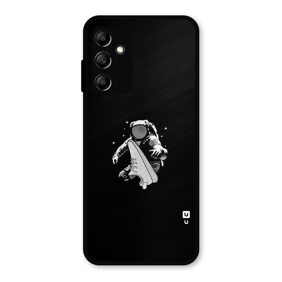 Space Shoe Metal Back Case for Galaxy A14 5G