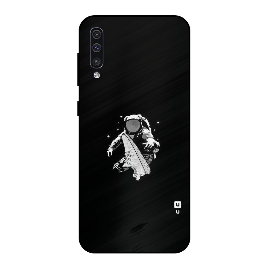 Space Shoe Metal Back Case for Galaxy A50s