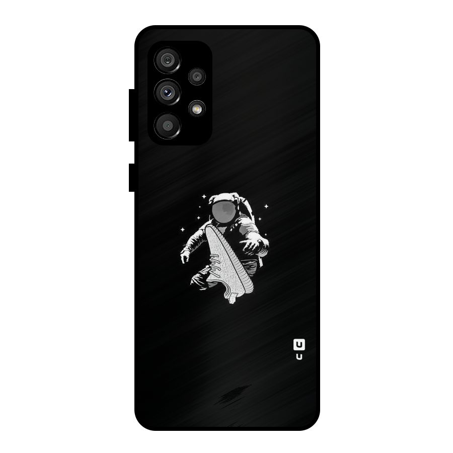 Space Shoe Metal Back Case for Galaxy A73 5G