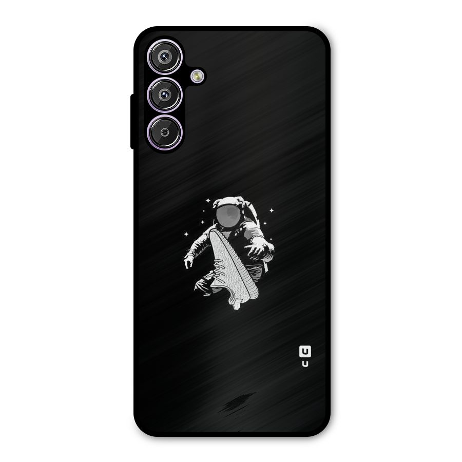 Space Shoe Metal Back Case for Galaxy F15