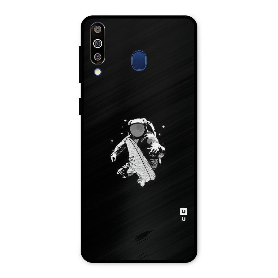 Space Shoe Metal Back Case for Galaxy M30