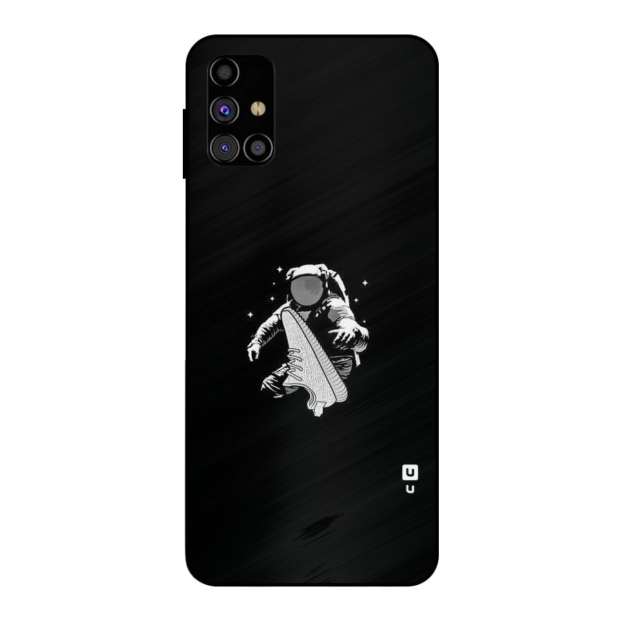 Space Shoe Metal Back Case for Galaxy M31s