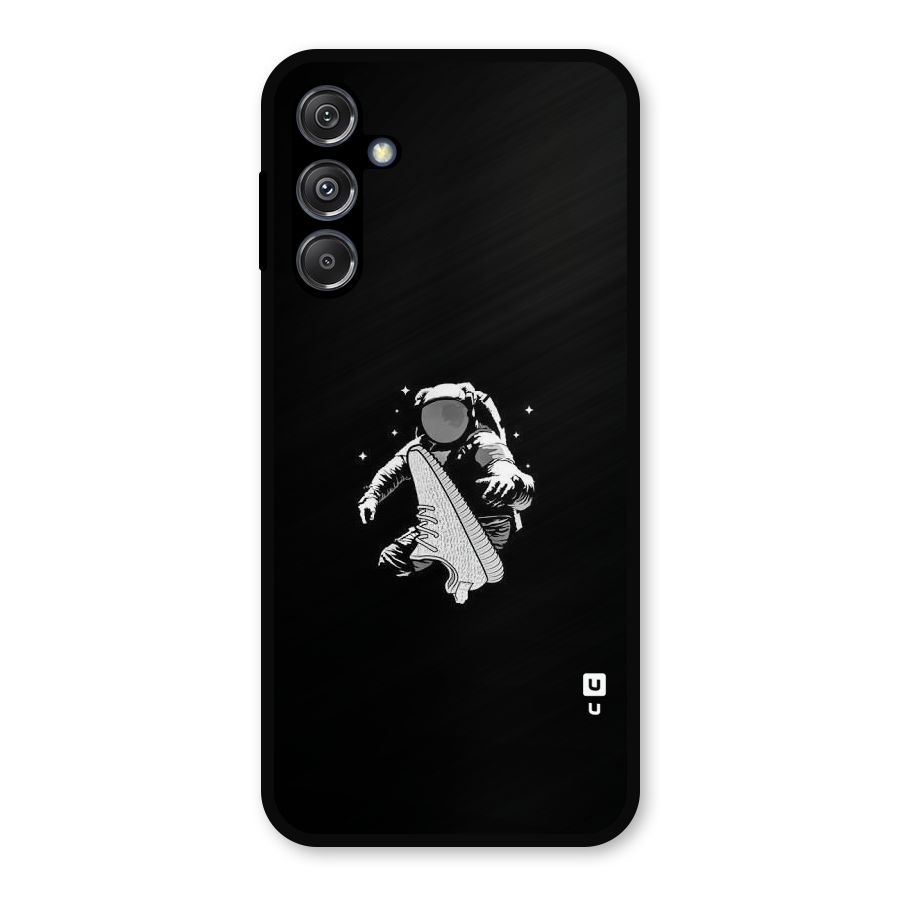 Space Shoe Metal Back Case for Galaxy M34 5G