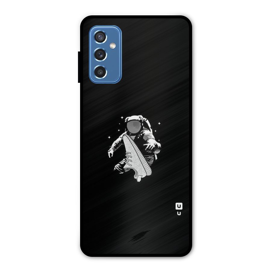 Space Shoe Metal Back Case for Galaxy M52 5G