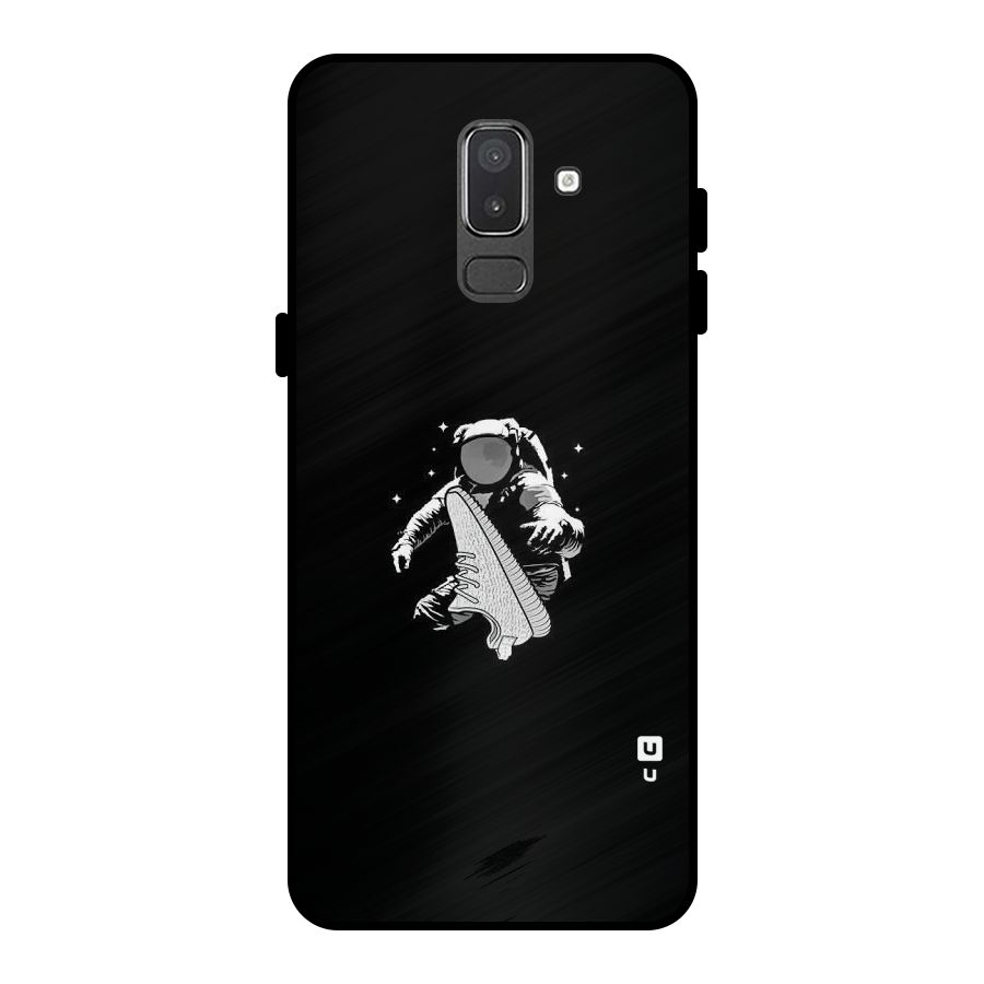 Space Shoe Metal Back Case for Galaxy On8 (2018)