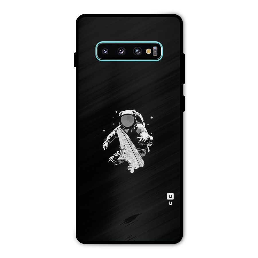 Space Shoe Metal Back Case for Galaxy S10 Plus