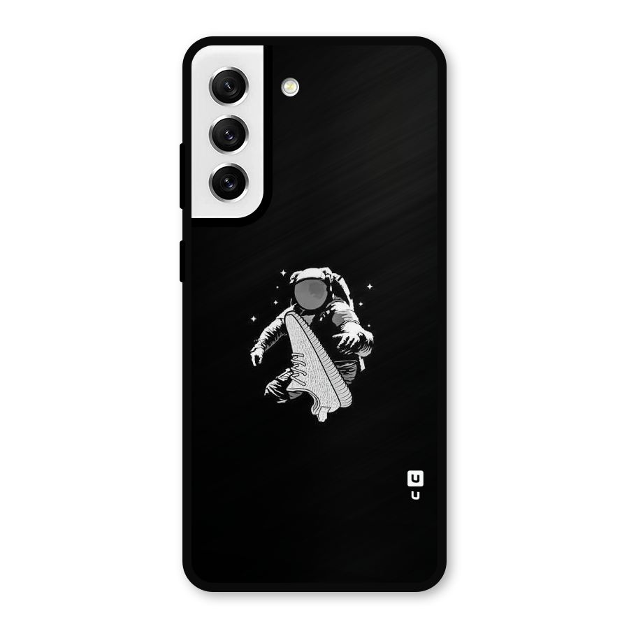Space Shoe Metal Back Case for Galaxy S21 FE 5G